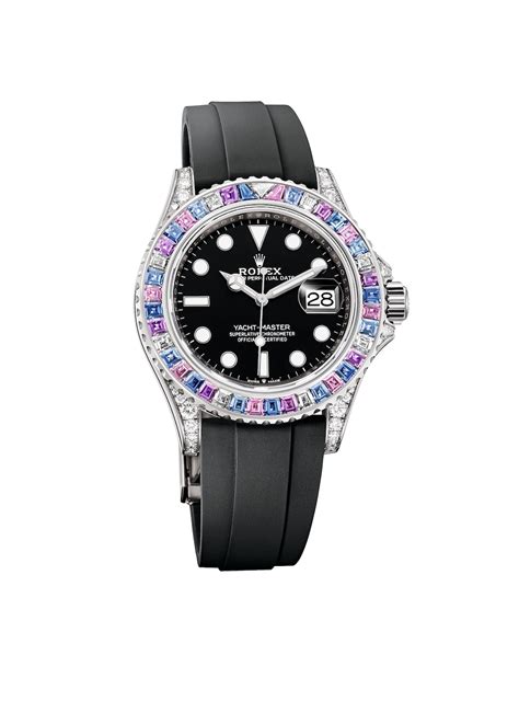 rolex yacht master sapphire bezel